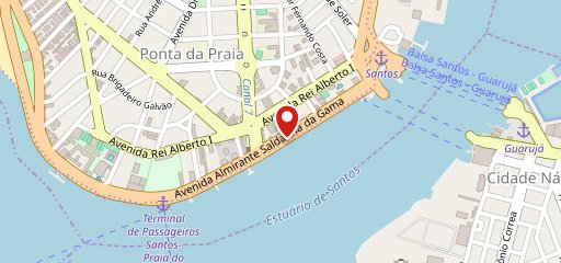 Mar Del Plata no mapa