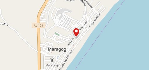 Restaurante Maragaço no mapa