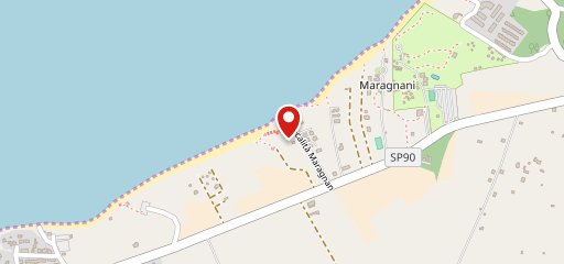 Maragnani beach bar sulla mappa