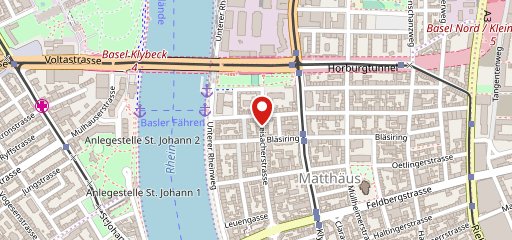 Marathon Ethiopian Restaurant Basel Basel sulla mappa