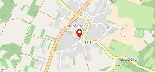 Caffe bar Marčanac sulla mappa