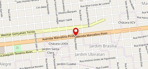 Marcão Lanches no mapa