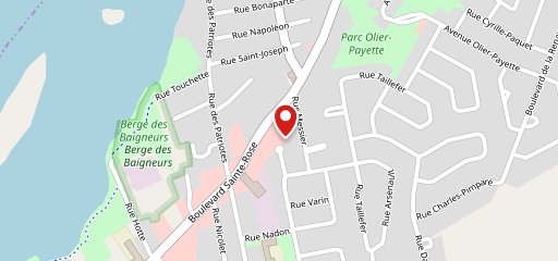 Marché des arcadins - Laval sur la carte