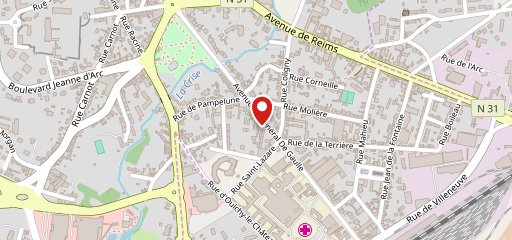 Pizzeria MARCO à SOISSONS sur la carte