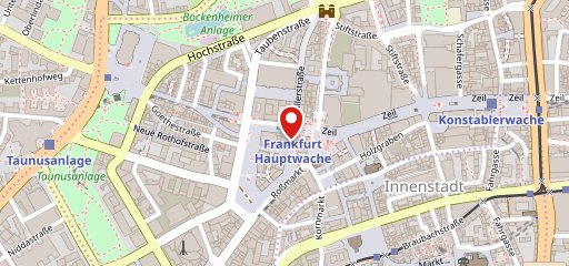 MAREDO Frankfurt Hauptwache sur la carte