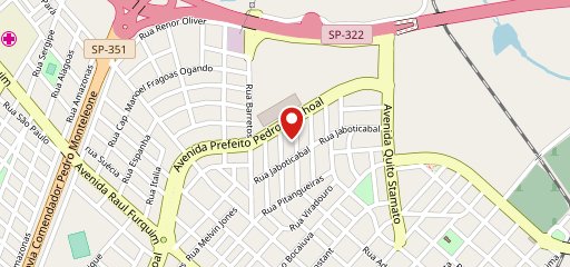 Margherita Pizzaria - Bebedouro no mapa