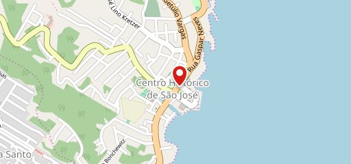 Titia Avó Maria Coxinha no mapa