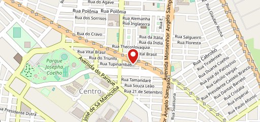 Maria Doce PNZ Gelateria & Café no mapa