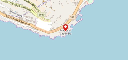 Ristorante di Marina di Capo Nero sulla mappa