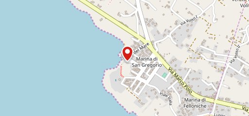 Marina di san gregorio sulla mappa