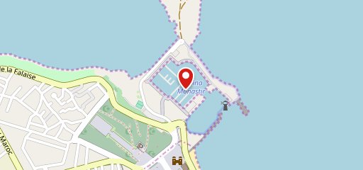 restaurant Marina The Captain sur la carte
