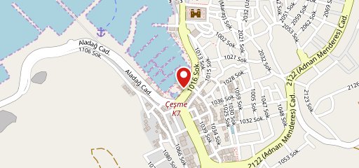 Çeşme Marina Yacht Club on map