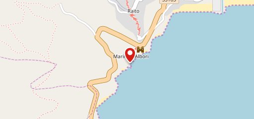 Marinadalbori Ristorante sur la carte