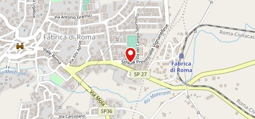 Panificio Marinelli Fabrica di Roma sulla mappa