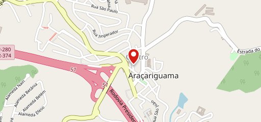 Mario Pizzas Araçariguama SP no mapa