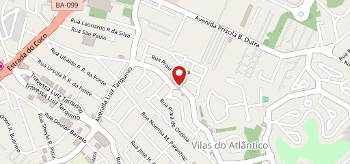 Mariposa Vilas Do Atlântico no mapa