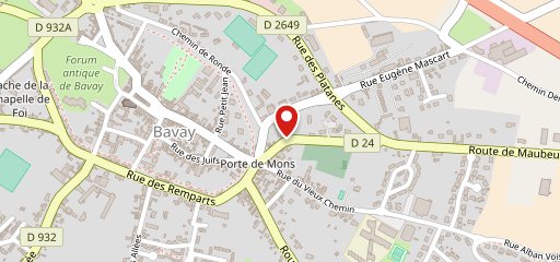 Market Bavay sur la carte