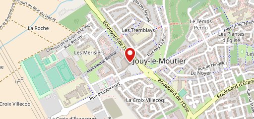 Market Jouy-Le-Moutier sur la carte