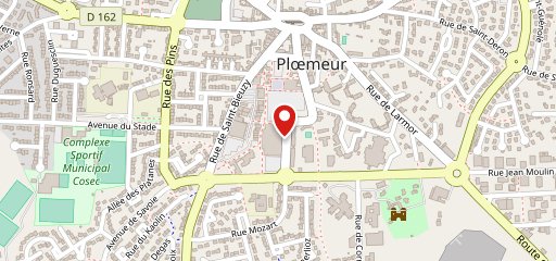 Market Ploemeur sur la carte