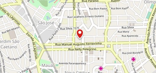 Marmita Fitness ABC no mapa