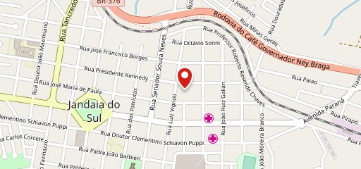 Marmitaria Braga no mapa