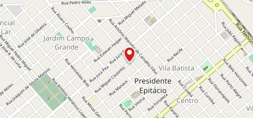 Marmitaria Dia a Dia Presidente Epitácio en el mapa