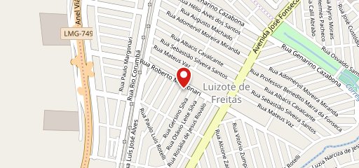 Marmitex da Lúcia no mapa