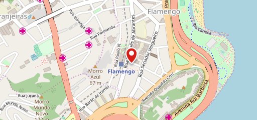 Marquês Gourmet Flamengo no mapa