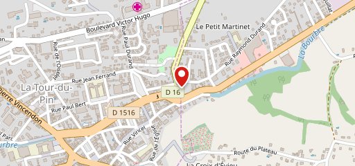 Maison Martin sur la carte