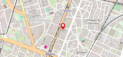 Ristorante Pizzeria Maruzzella Zara sur la carte