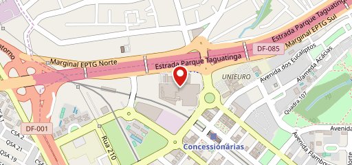 Marietta Taguatinga Shopping no mapa