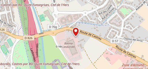 Le Carrousel sur la carte