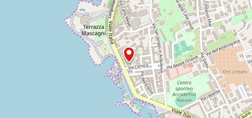 Mascagni Livorno sulla mappa