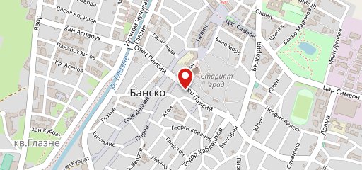 МЕХАНА И КЪЩА ЗА ГОСТИ МАЦУРЕВ ХАН БАНСКО Matsurev han Bansko sur la carte