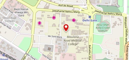 Maulana Azad Medical College Canteen (2-4-H) on map