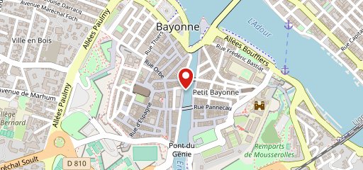 La Petite Bayonnaise sur la carte