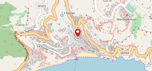 Ristorante Max Positano sulla mappa