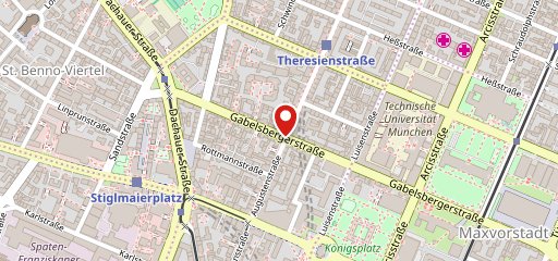 Wirtshaus Maxvorstadt auf Karte