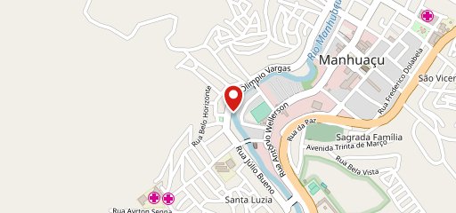 Mayko's Pizzaria Manhuaçu Manhuaçu MG no mapa