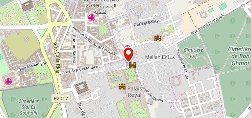 Mazel مزال Cafe sur la carte