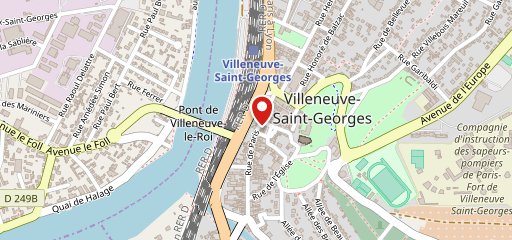 Testi sur la carte