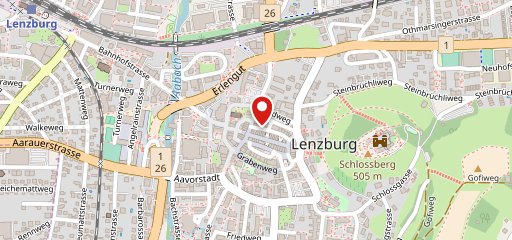 McArthurs Pub Lenzburg sulla mappa