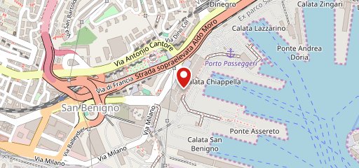 McDonald's Genova Traghetti sulla mappa