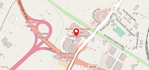 McDonald's Bari Santa Caterina sulla mappa