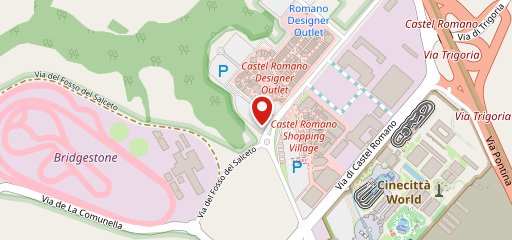 McDonald's Castel Romano sur la carte