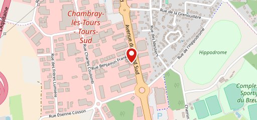 McDonald's Chambray-les-Tours sur la carte