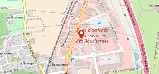 McDonald's sur la carte