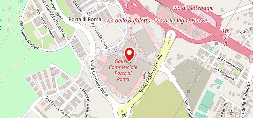 McDonald's Roma Porta di Roma sulla mappa