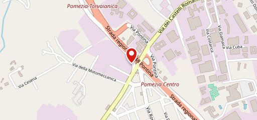 McDonald's Pomezia Via Roma sulla mappa