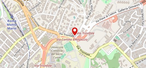 McDonald's Roma Trionfale sulla mappa